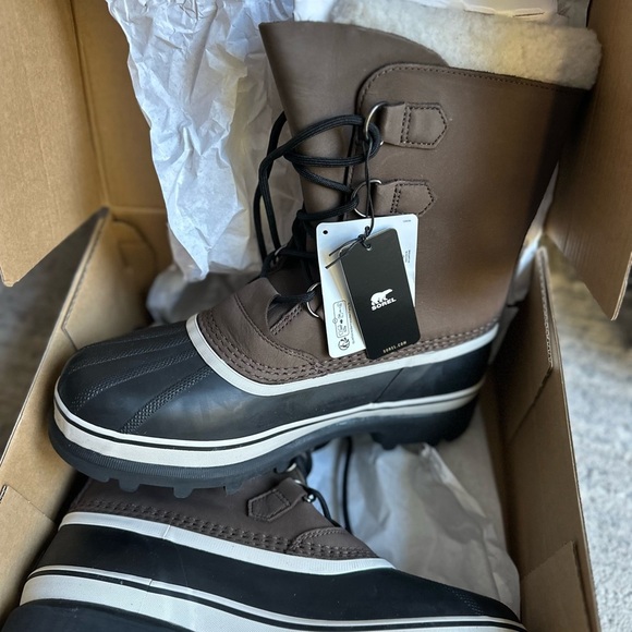 Sorel Men's CARIBOUT™ Waterproof Winter Snow Boots Bruno MSRP $200 *NEW* - Picture 9 of 9